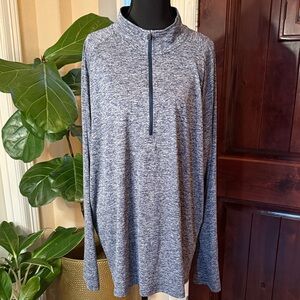 Under Armour Men's Blue UA Tech Loose-Fit Half-Zip Lightweight 2XL